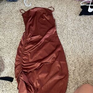 Brown dress
